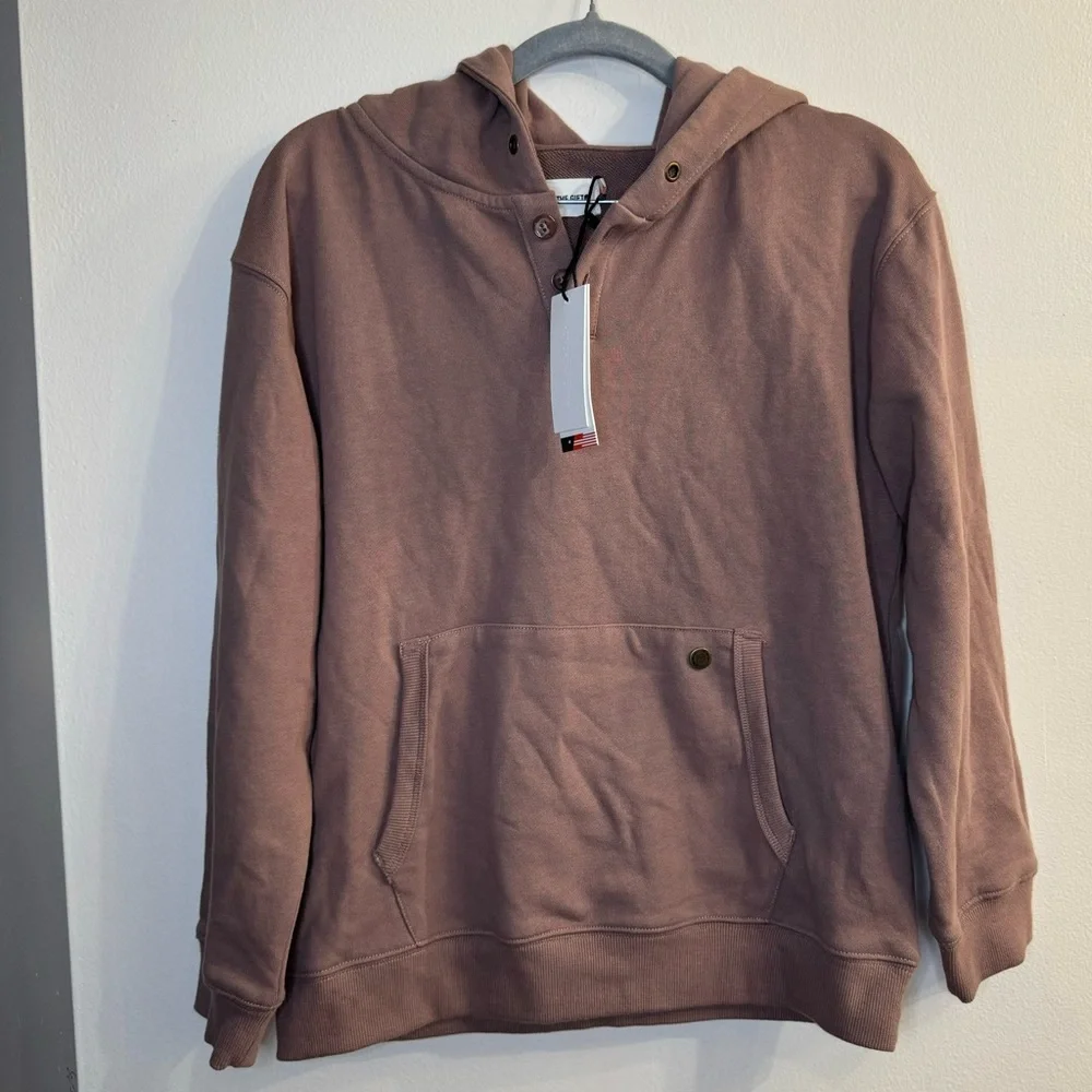 Honor The Gift Kids Unisex Light Brown Noble Hoodie Sweatshirt Size 14 NWT